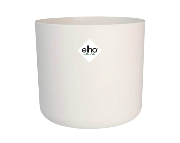 Cachepot Tondo B for Soft Bianco 25cm in Plastica Riciclata – Elho