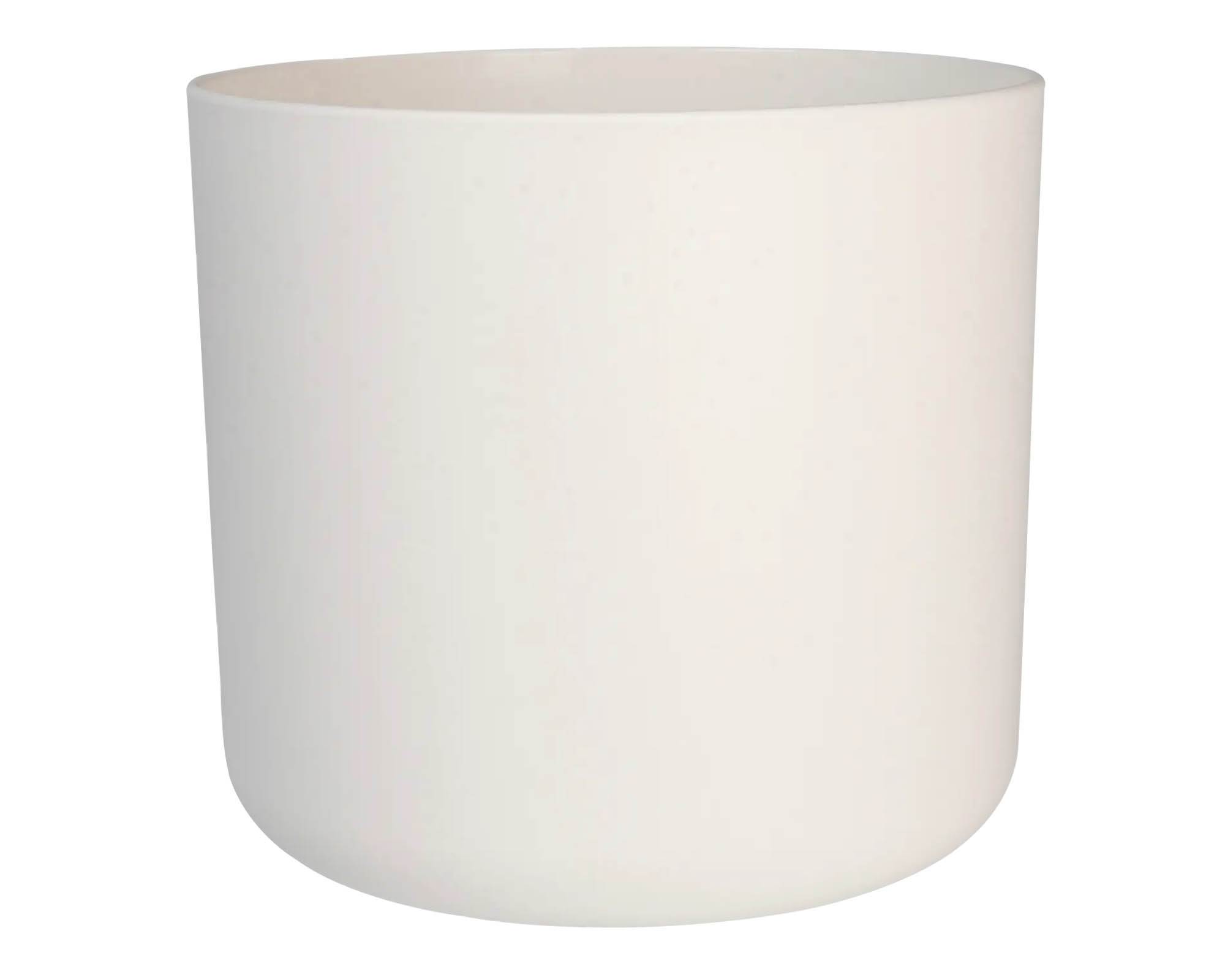 Cachepot Tondo B for Soft Bianco 30cm in Plastica Riciclata - Elho - immagine 3