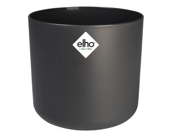 Cachepot Tondo B for Soft Antracite 35cm in Plastica Riciclata – Elho