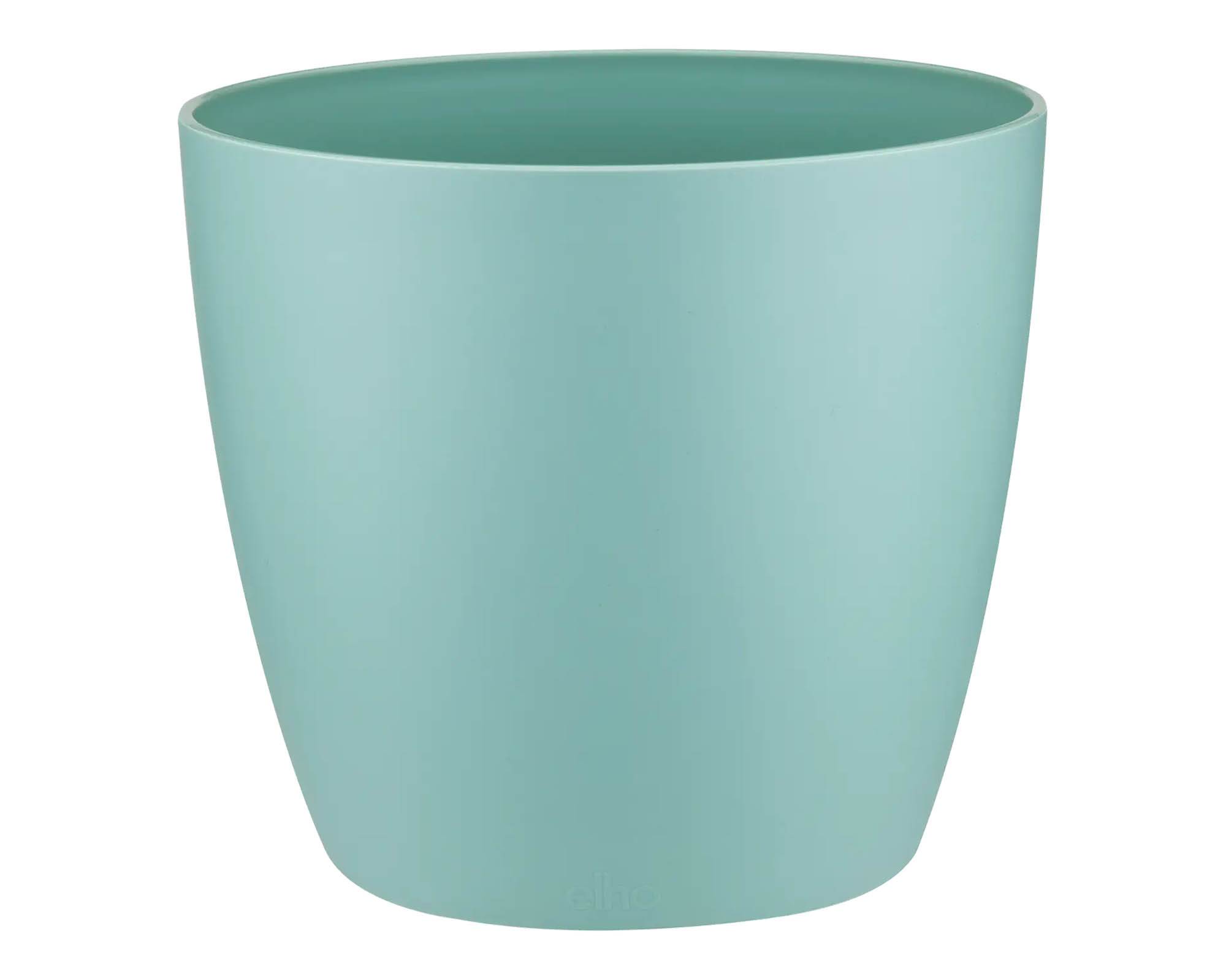 Cachepot Tondo Brussels Menta 18cm in Plastica Riciclata - Elho - immagine 3
