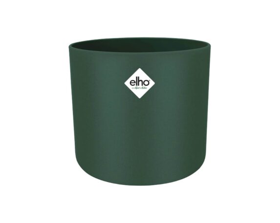Cachepot Tondo B for Soft Verde Foglia 14cm in Plastica Riciclata – Elho