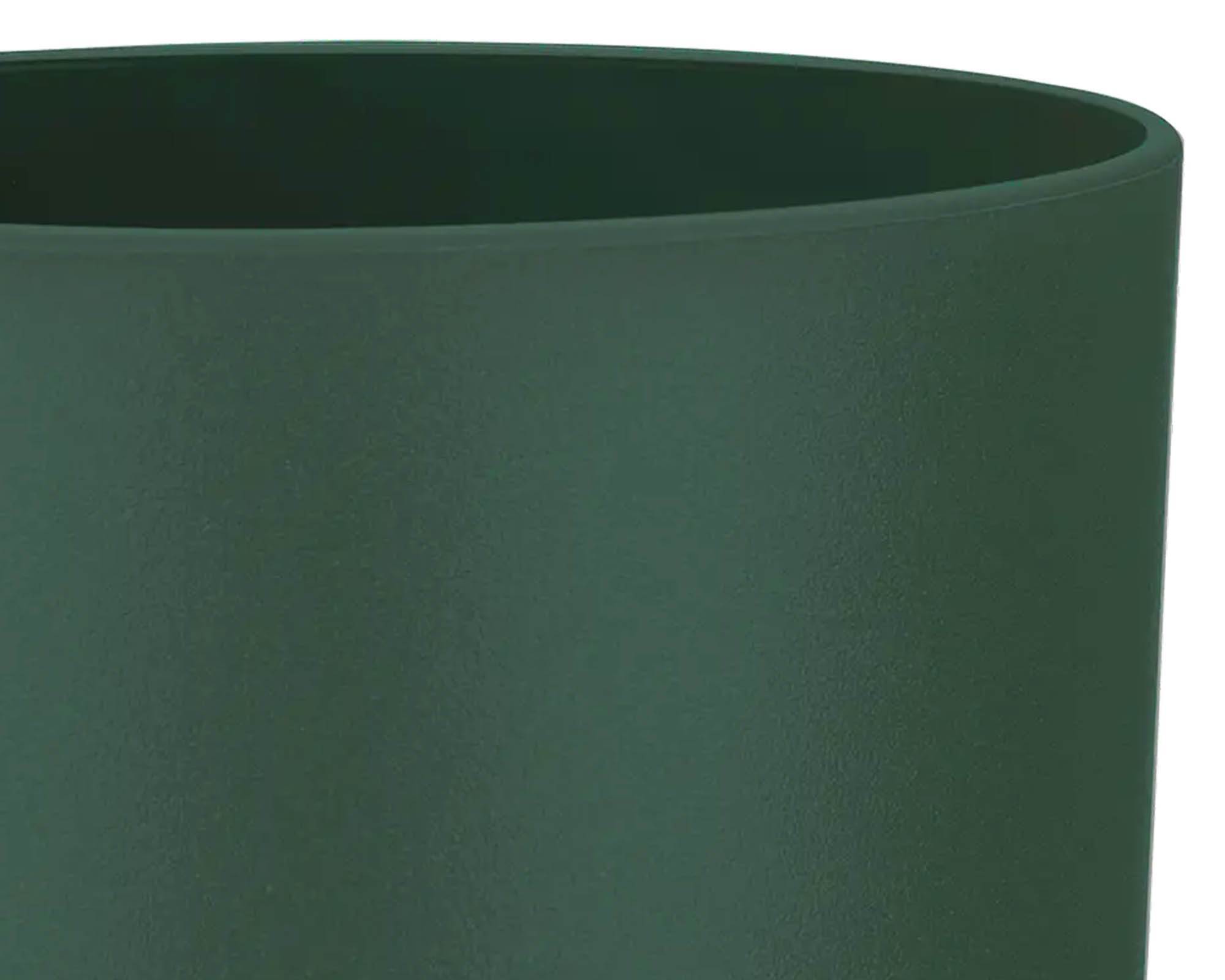 Cachepot Tondo B for Soft Verde Foglia 16cm in Plastica Riciclata - Elho - immagine 2