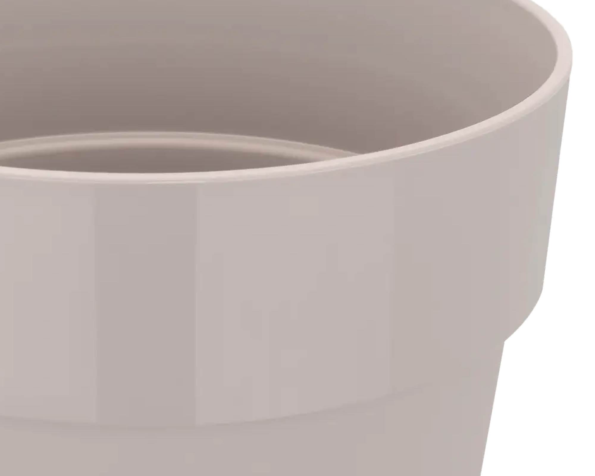 Cachepot B for Original Grigio D22cm in Plastica Riciclata - Elho - immagine 2