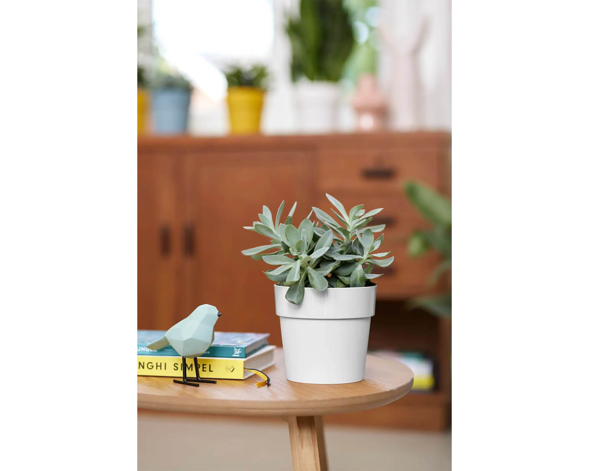 Cachepot B for Original Bianco D30cm in Plastica Riciclata - Elho - immagine 5