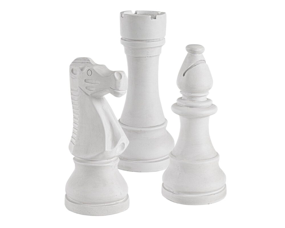 0790654 8051836405332 Decorazione chess bianco ass3 0003 0790654 TD1