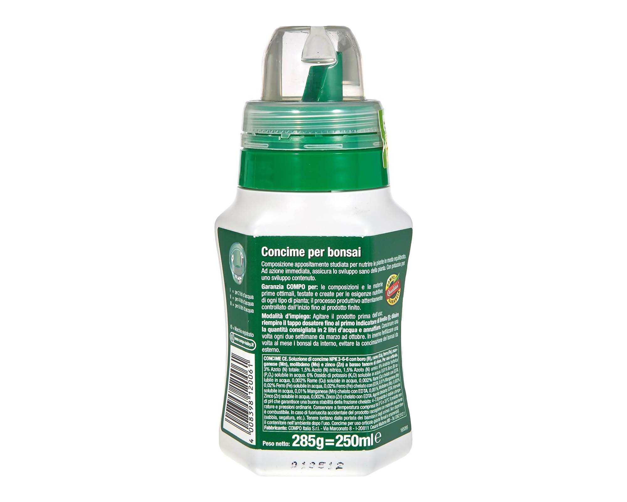 Concime Liquido Bonsai da 250 ml - Compo - immagine 2