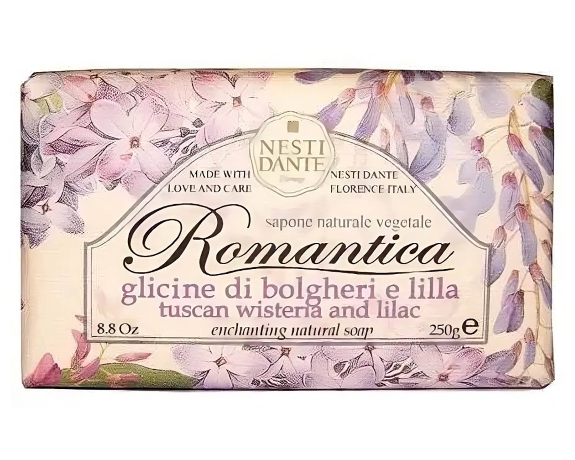 Sapone Glicine di Bolgheri e Lilla da 250g