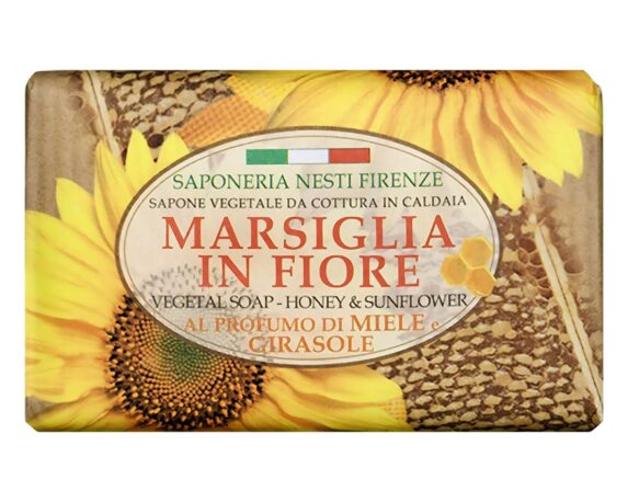 Sapone Marsiglia In Fiore Miele & Girasole Da 150g