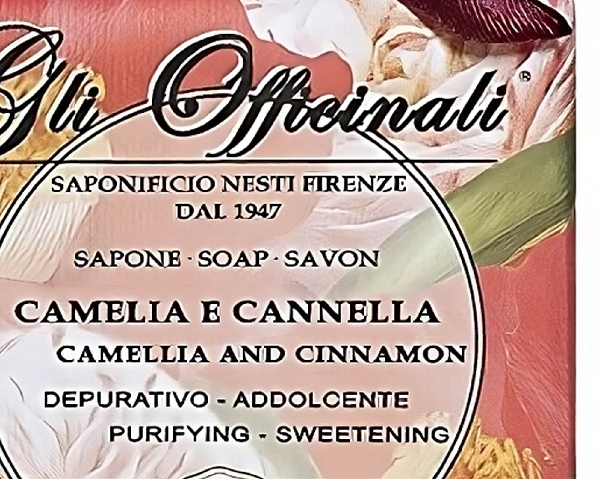 Sapone Gli Officinali Camelia e Cannella da 200g - immagine 2