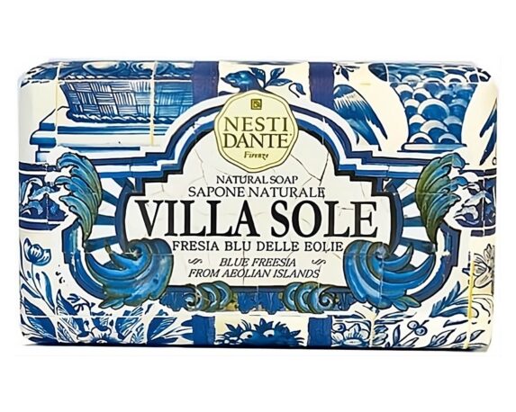 Sapone Fresia Blu delle Eolie Villa Sole da 250g