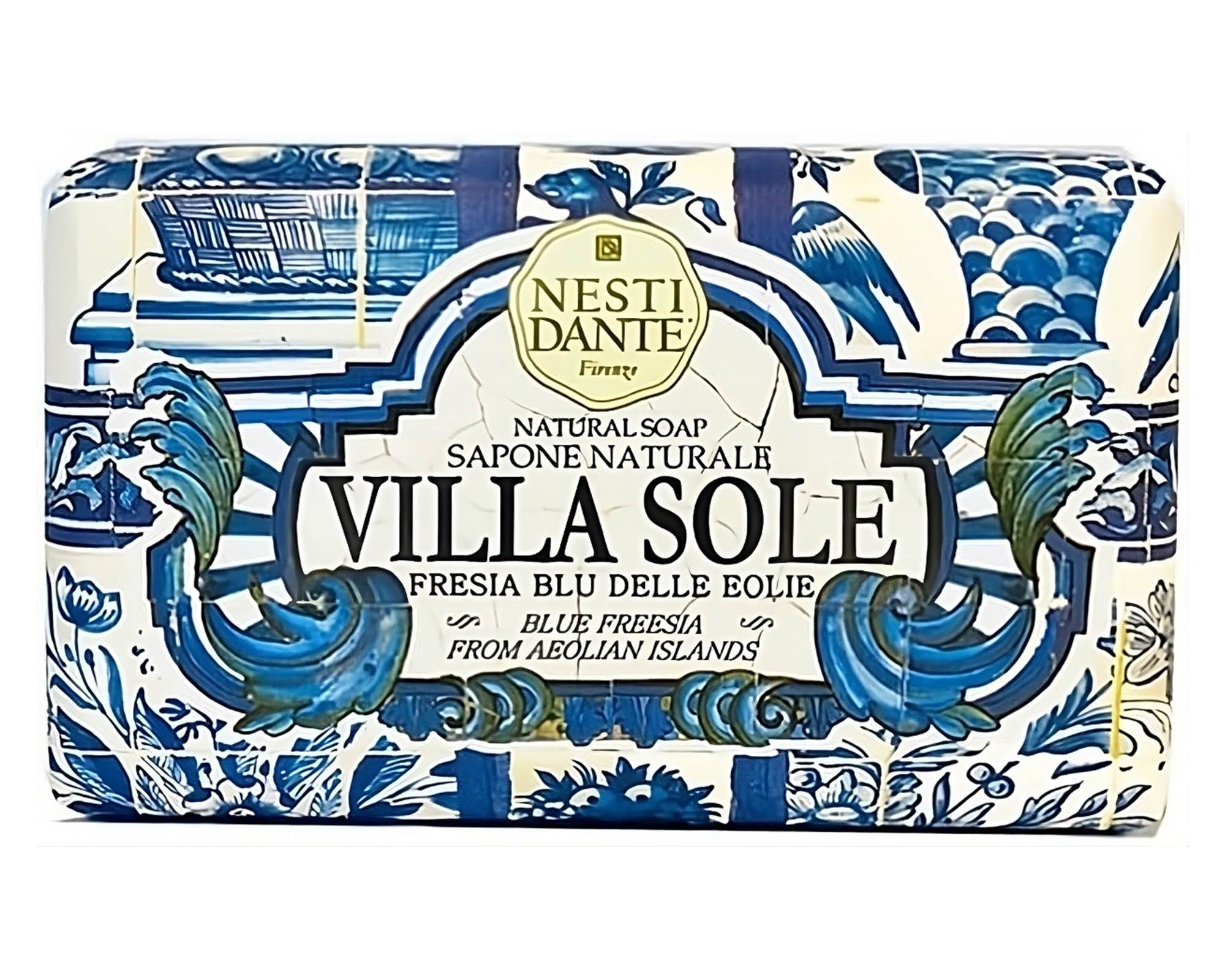 Sapone Fresia Blu delle Eolie Villa Sole da 250g