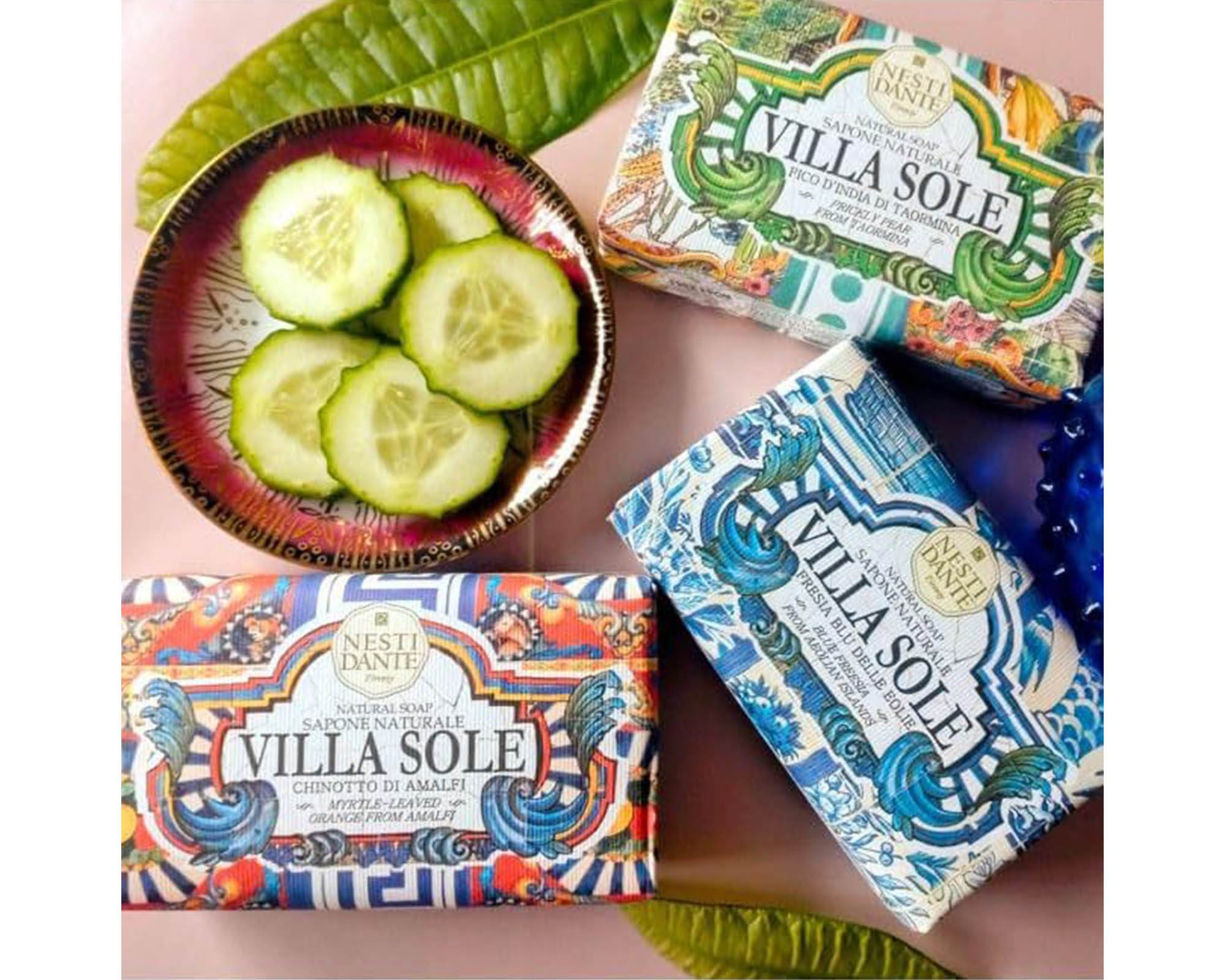 Sapone Fresia Blu delle Eolie Villa Sole da 250g - immagine 4