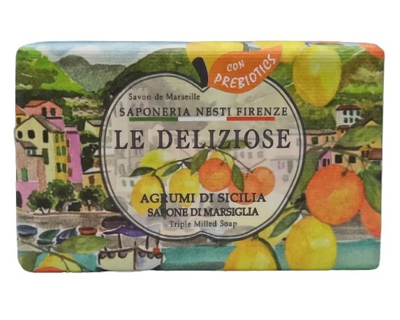 Sapone Le Deliziose Agrumi di Sicilia da 150g