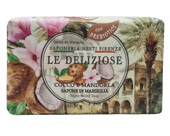 Sapone Le Deliziose Cocco e Mandorla da 150g