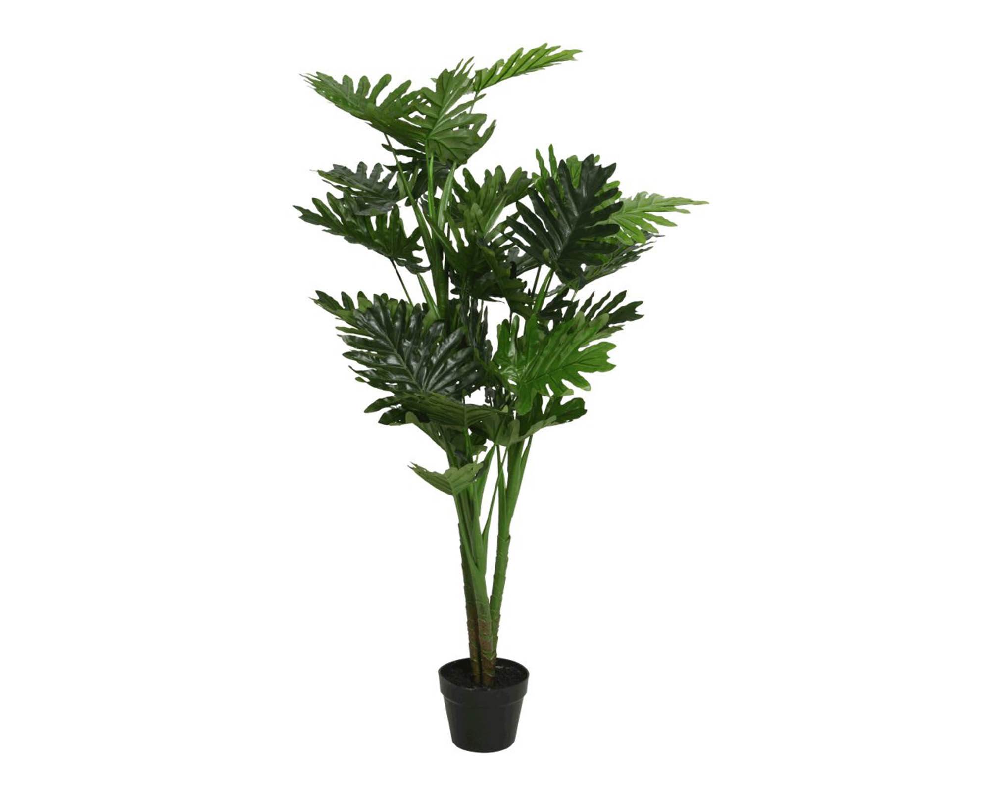 Filodendro Artificiale con Vaso in Poliestere - Kaemingk