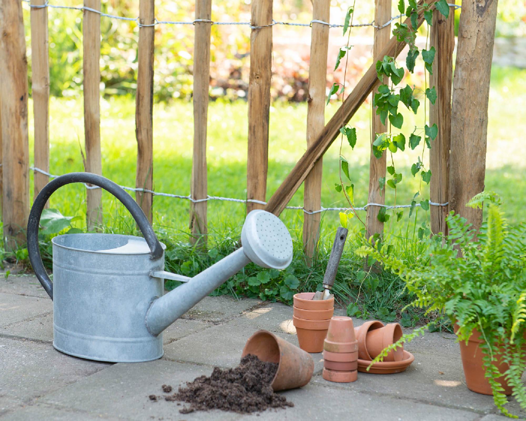 Annaffiatoio Grigio Anticato da Esterno 5L in Ferro - Kaemingk - immagine 3