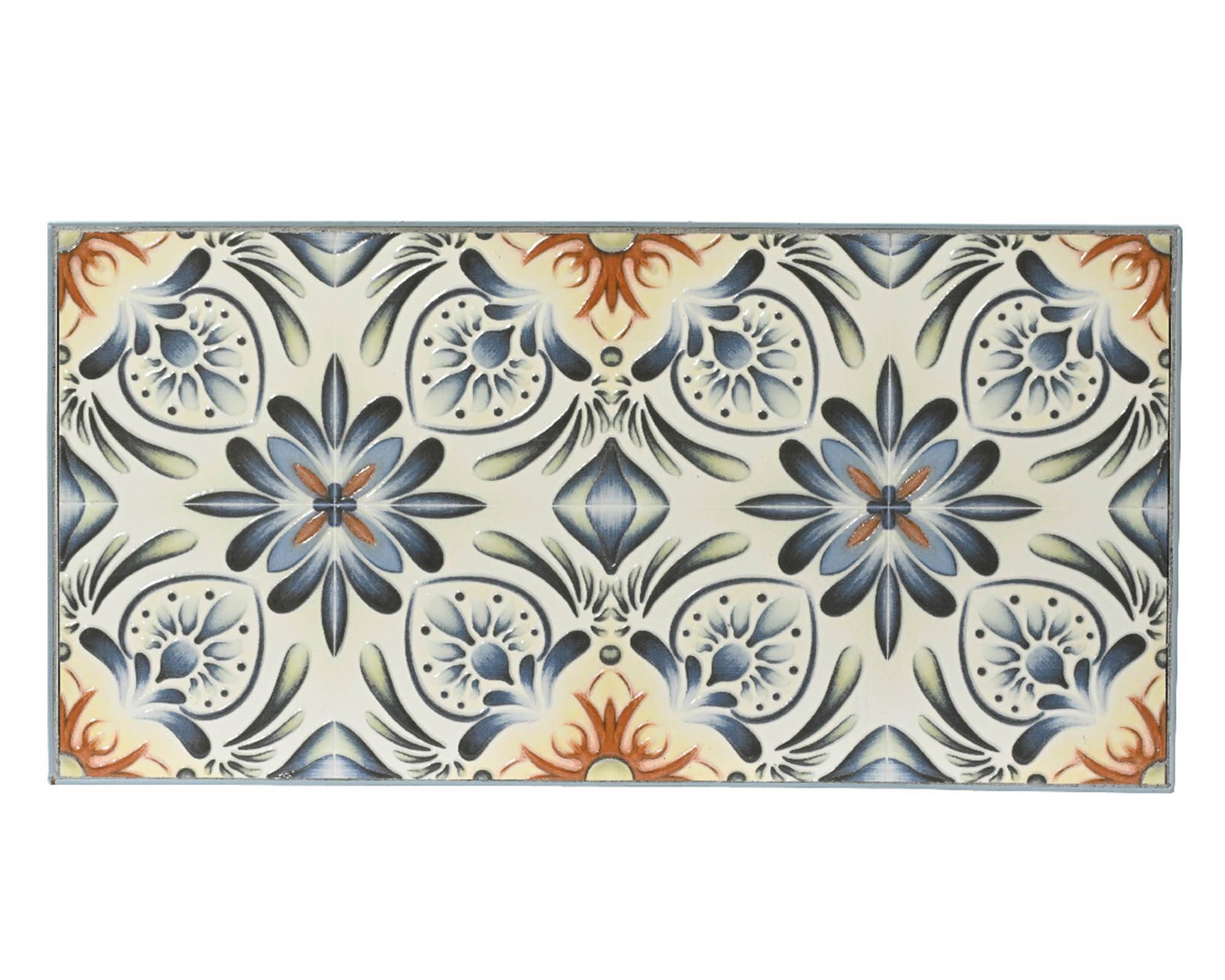 Mensola Florida Azzurro in Ferro - Kaemingk - immagine 2