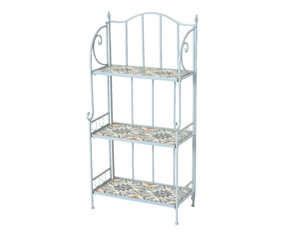 Mensola Florida Azzurro in Ferro – Kaemingk