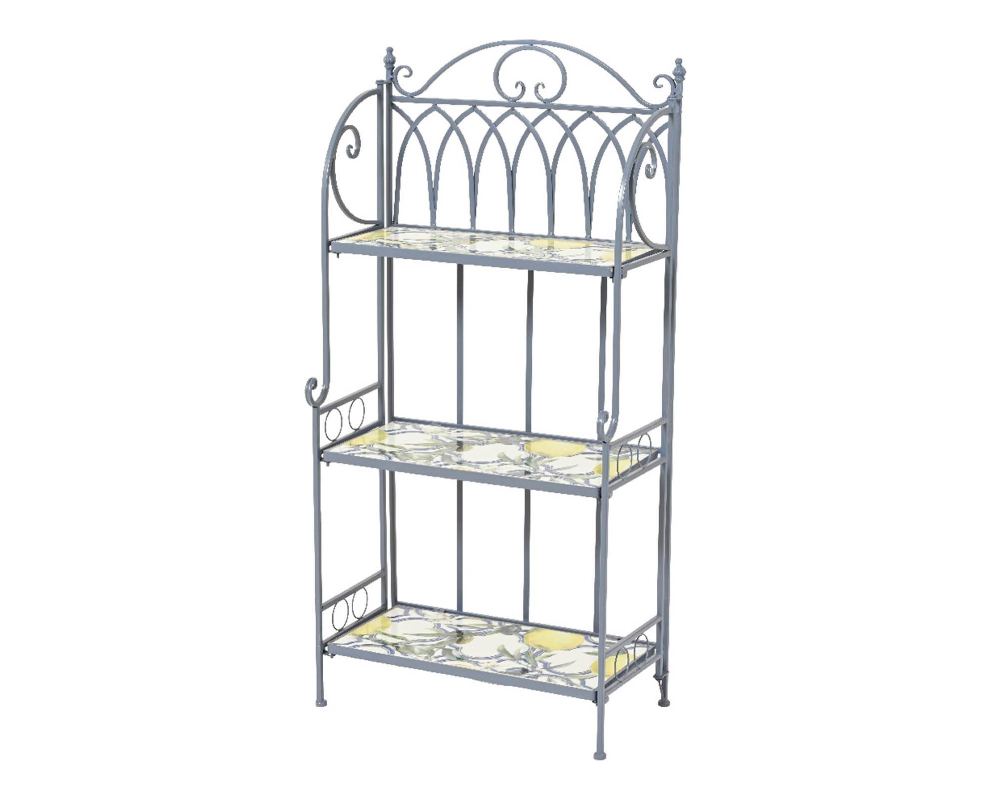 Mensola Sorrento Blu in Ferro - Kaemingk