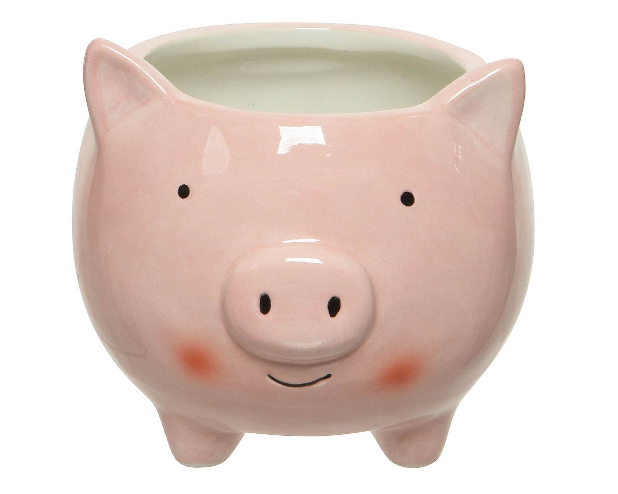 Cachepot Animali Assortito 9x9x9cm in Dolomite - Kaemingk - immagine 5