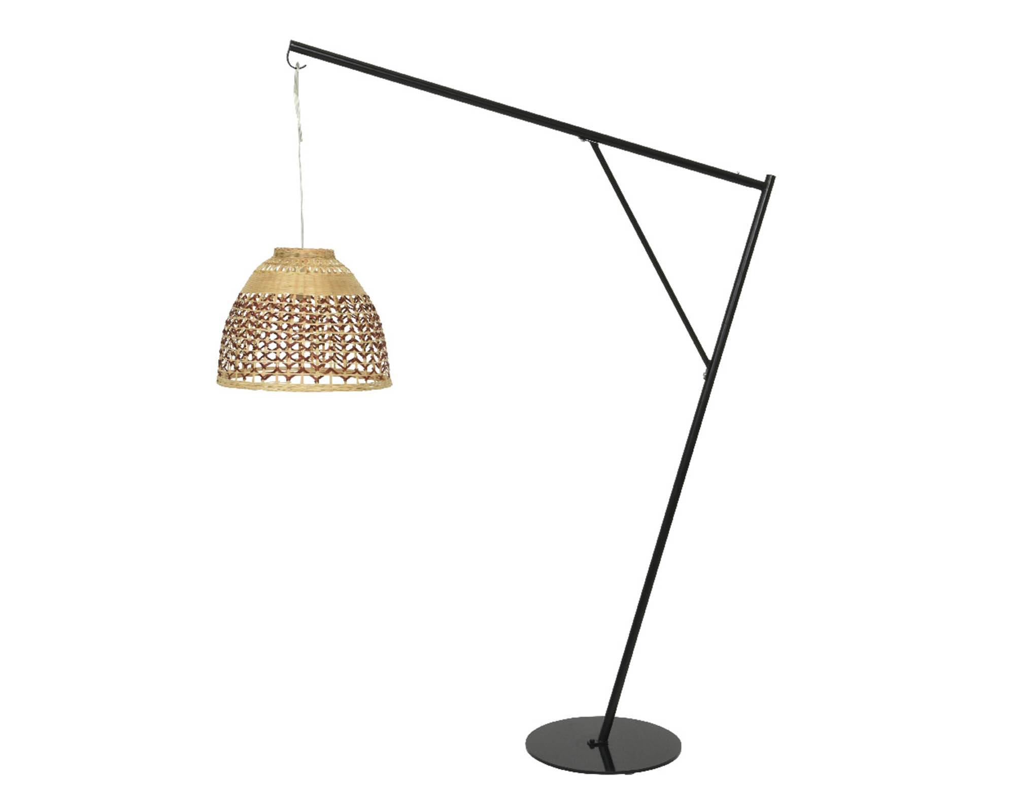 Portalampada da Terra Antracite in Ferro - Kaemingk