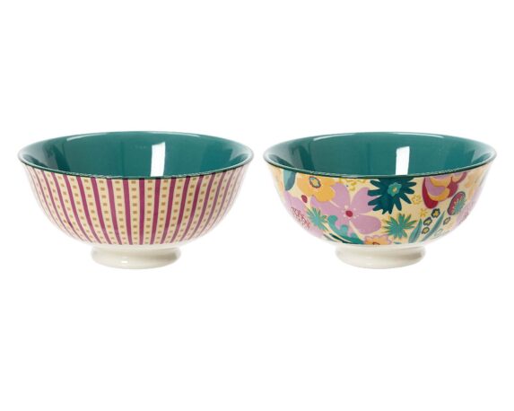 Ciotola Decorata Assortito Blu D12X6cm in Porcellana – Kaemingk