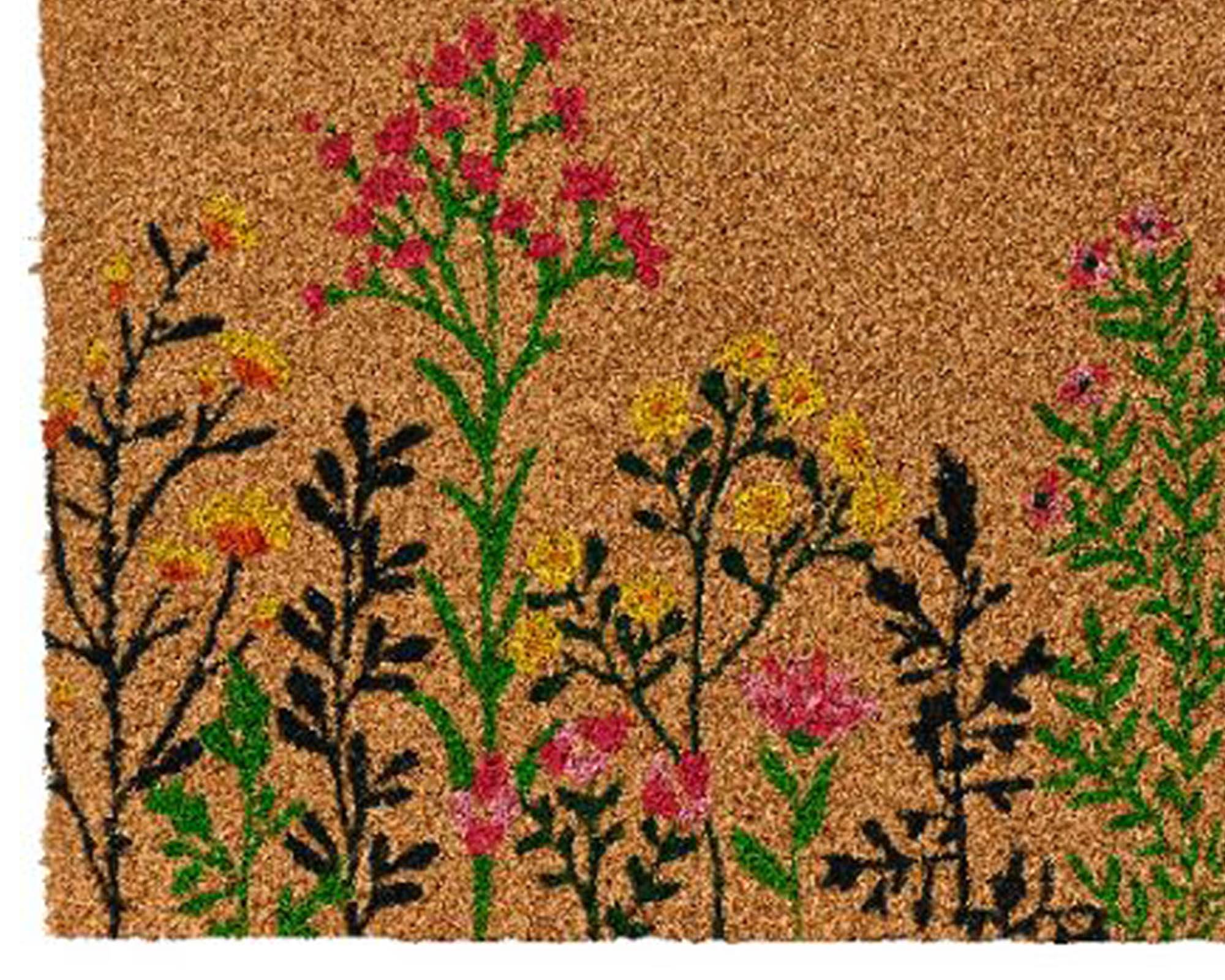 Zerbino Decorazione Floreale Rosa Assortito 40x60cm in Tessuto - Kaemingk - immagine 2