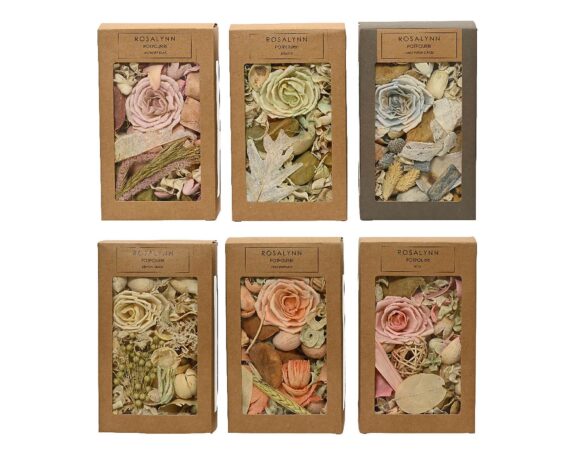 Poutpourri Profumato Assortito 12x6x20cm in Fibra Naturale – Kaemingk