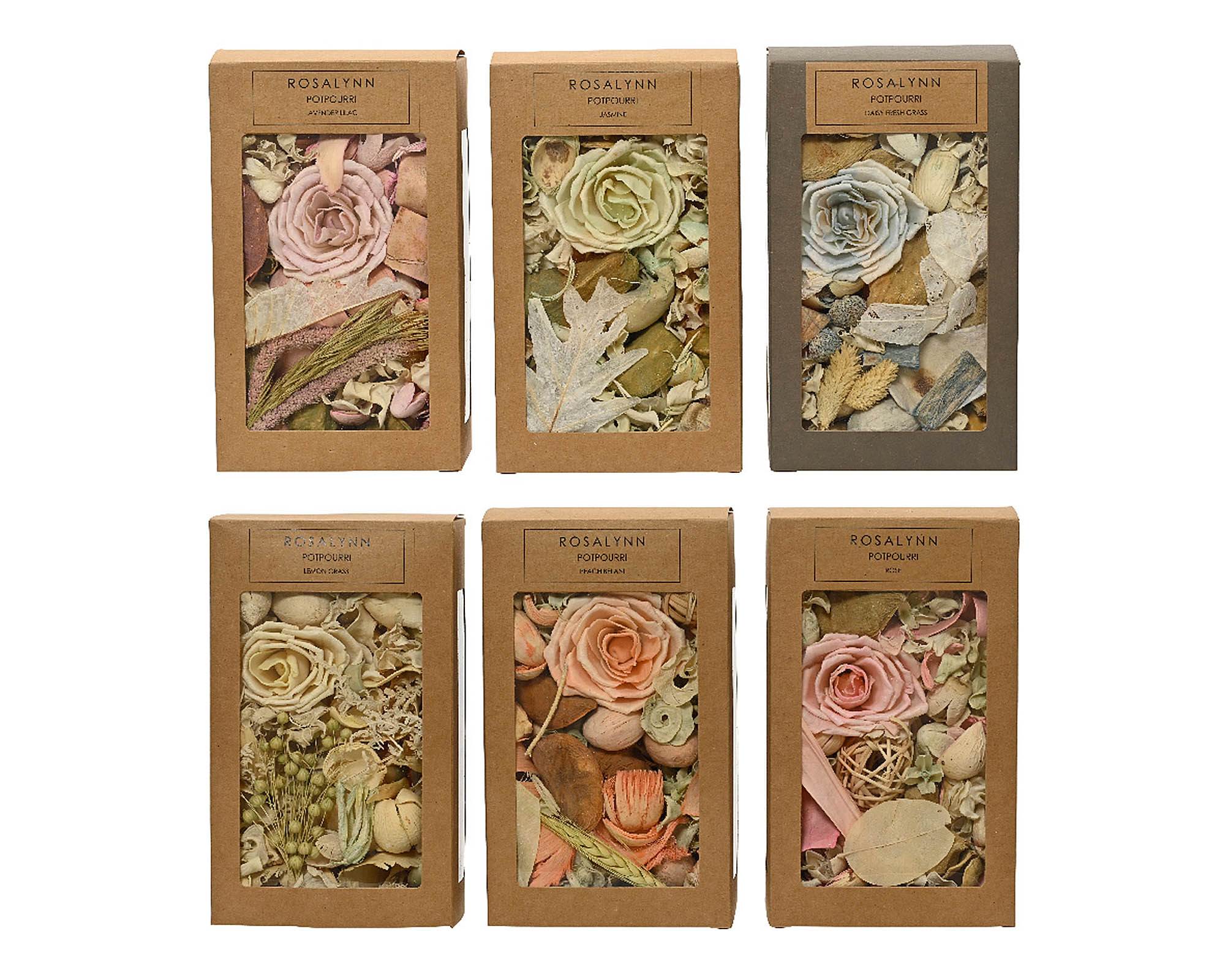 Poutpourri Profumato Assortito 12x6x20cm in Fibra Naturale - Kaemingk