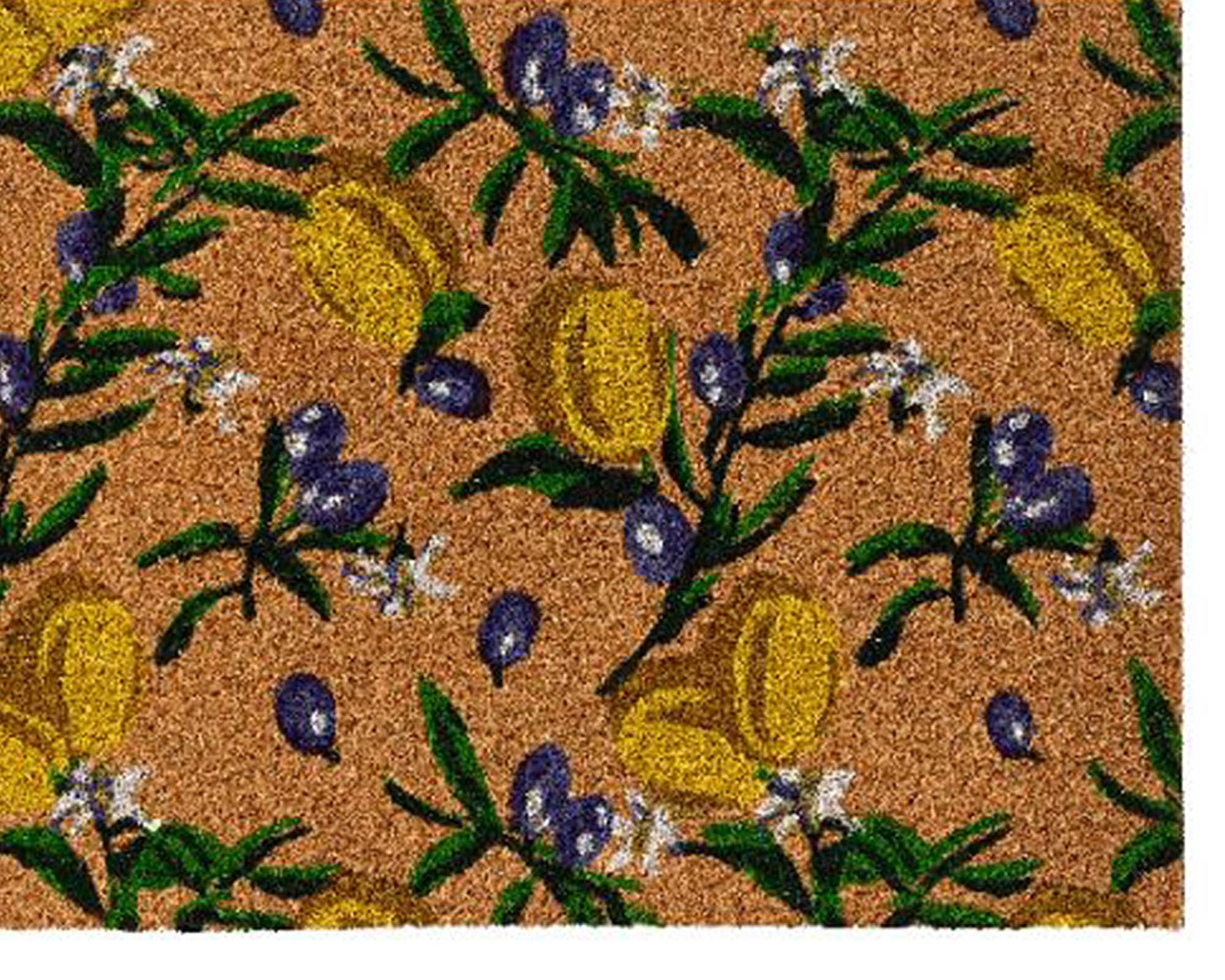 Zerbino Decorazione Limoni Assortito 40x60cm in Tessuto - Kaemingk - immagine 2