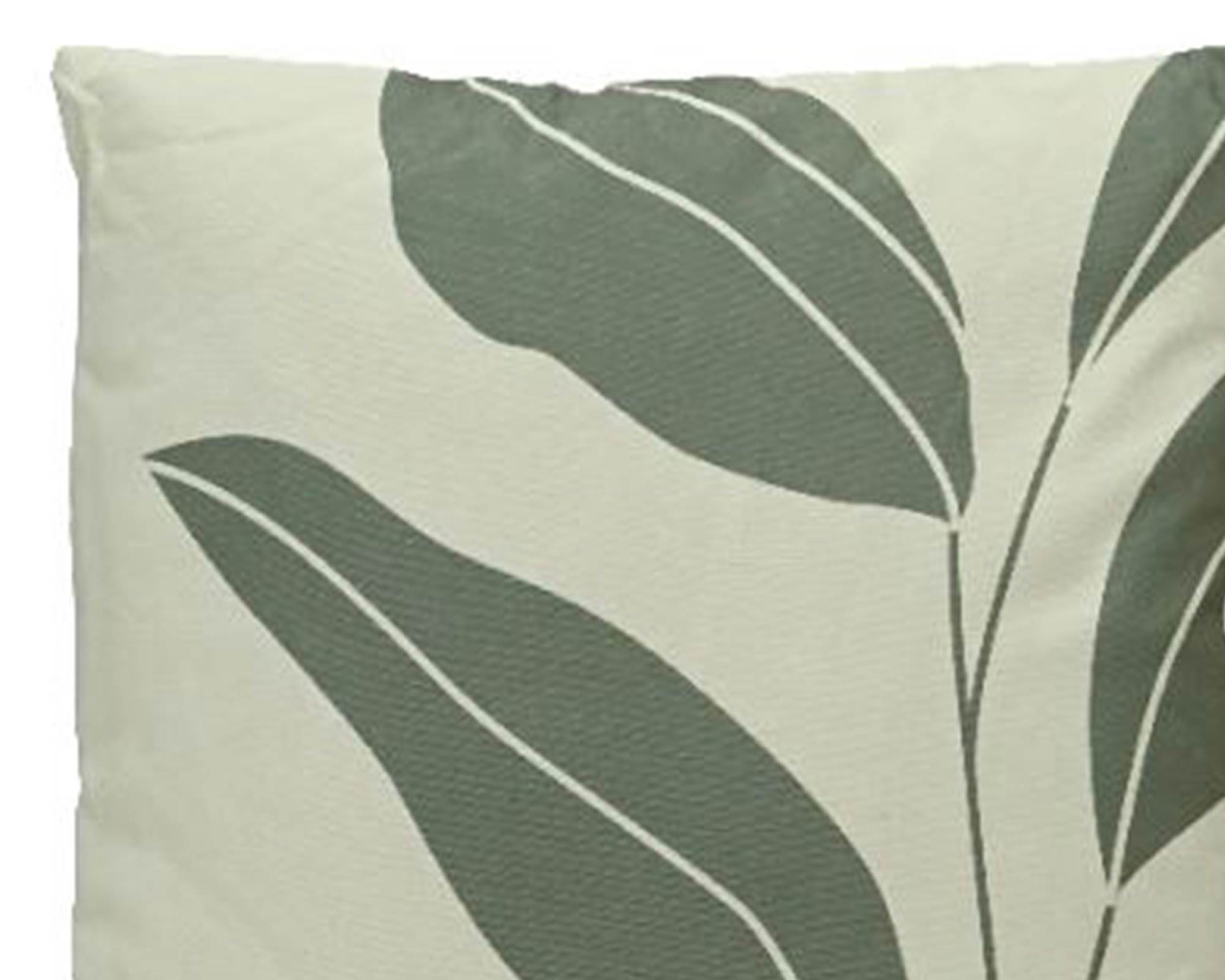 Cuscino da Esterno Verde Stampe Assortito in Poliestere - Kaemingk - immagine 2