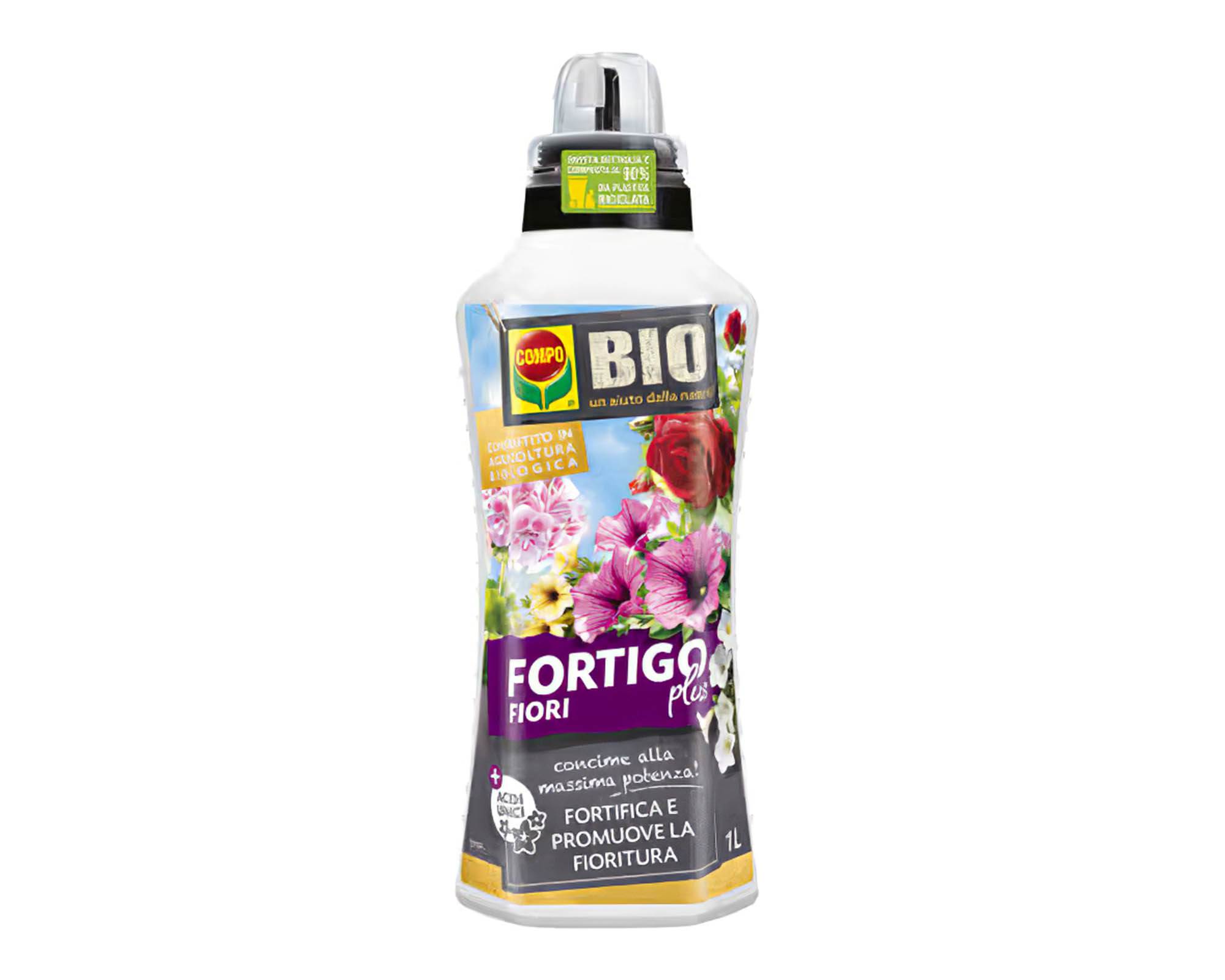 Concime Fortigo Plus Fiori Bio da 1L - Compo