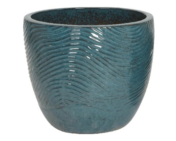 Cachepot Conico Maxime Blu D47x41cm in Terracotta – Kaemingk