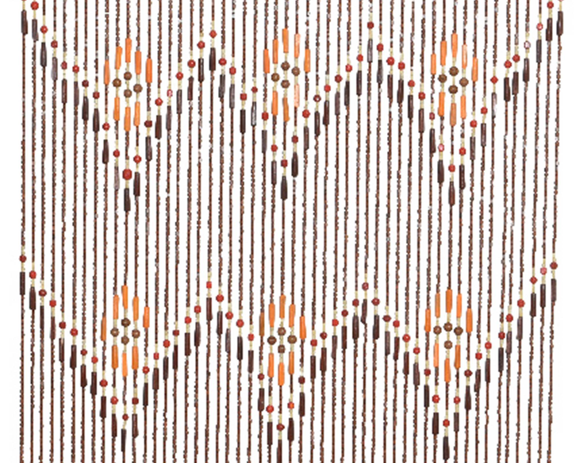 Tenda con Perline Assortito 90x200cm in Bamboo - Kaemingk - immagine 4