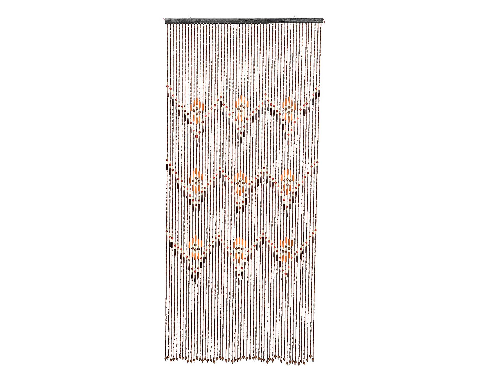 Tenda con Perline Assortito 90x200cm in Bamboo - Kaemingk - immagine 2