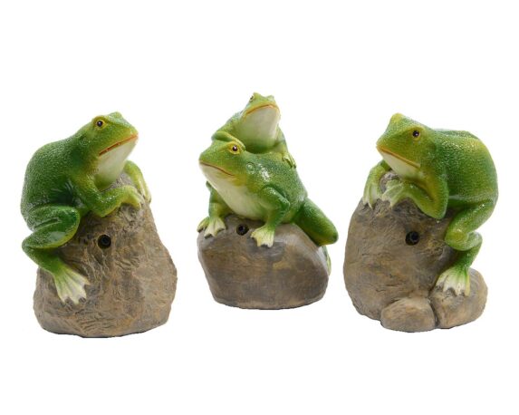 Statua Deco Giardino Rana Assortito in Resina – Kaemingk