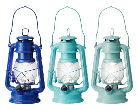 Lanterna Con LED Luce Fredda Assortito In Metallo – Kaemingk
