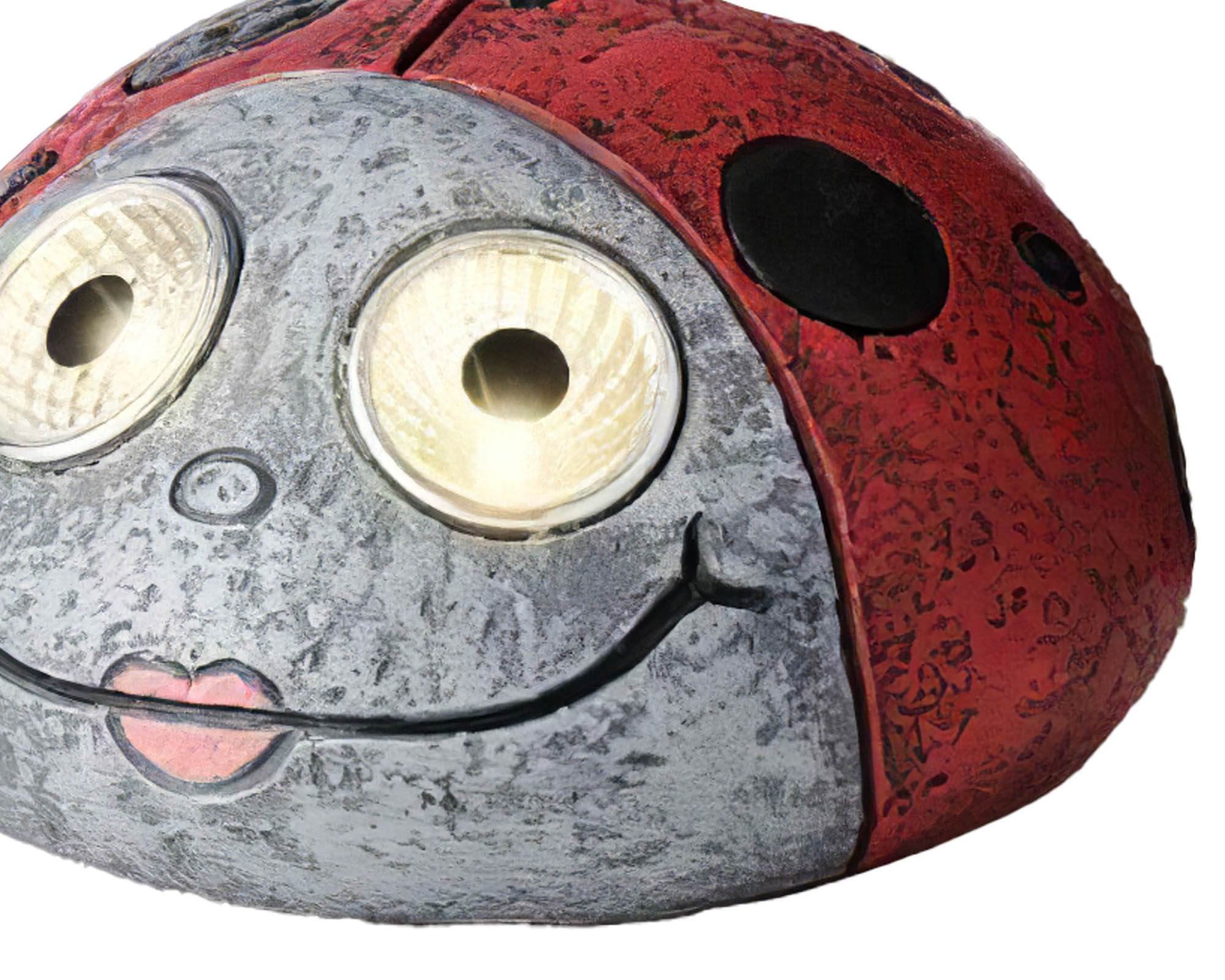 Faretto Luce da Esterno Coccinella Assortito 11x7cm in Resina - Kaemingk - immagine 2