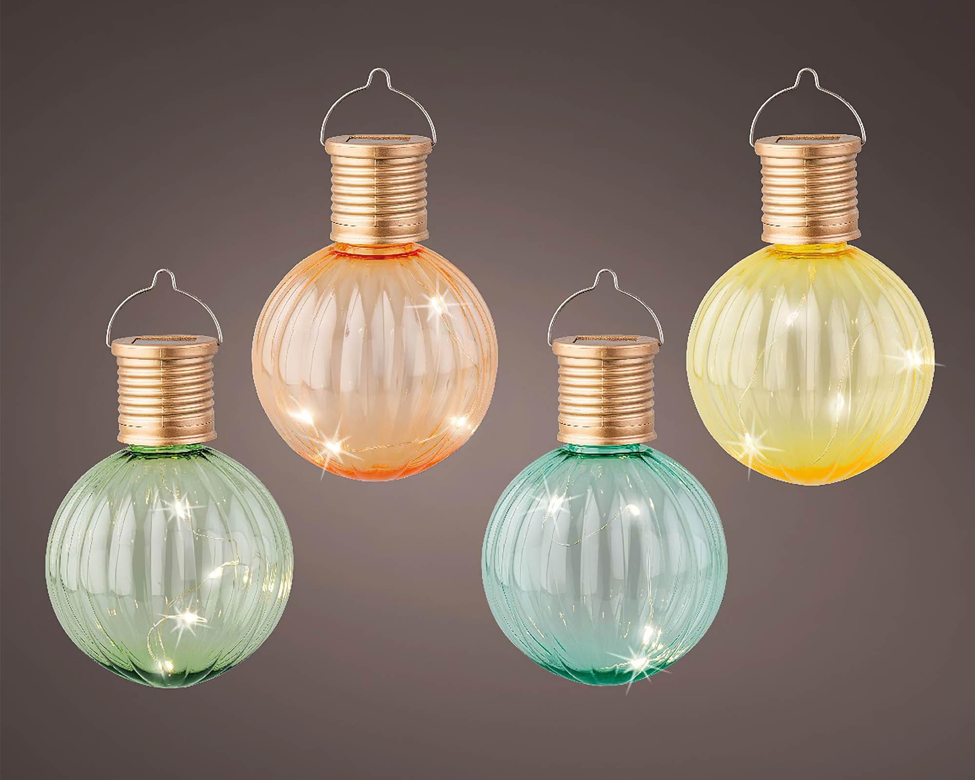 Lampada Appendibile da Esterno Assortito D8XH11CM in Metallo - Kaemingk - immagine 8