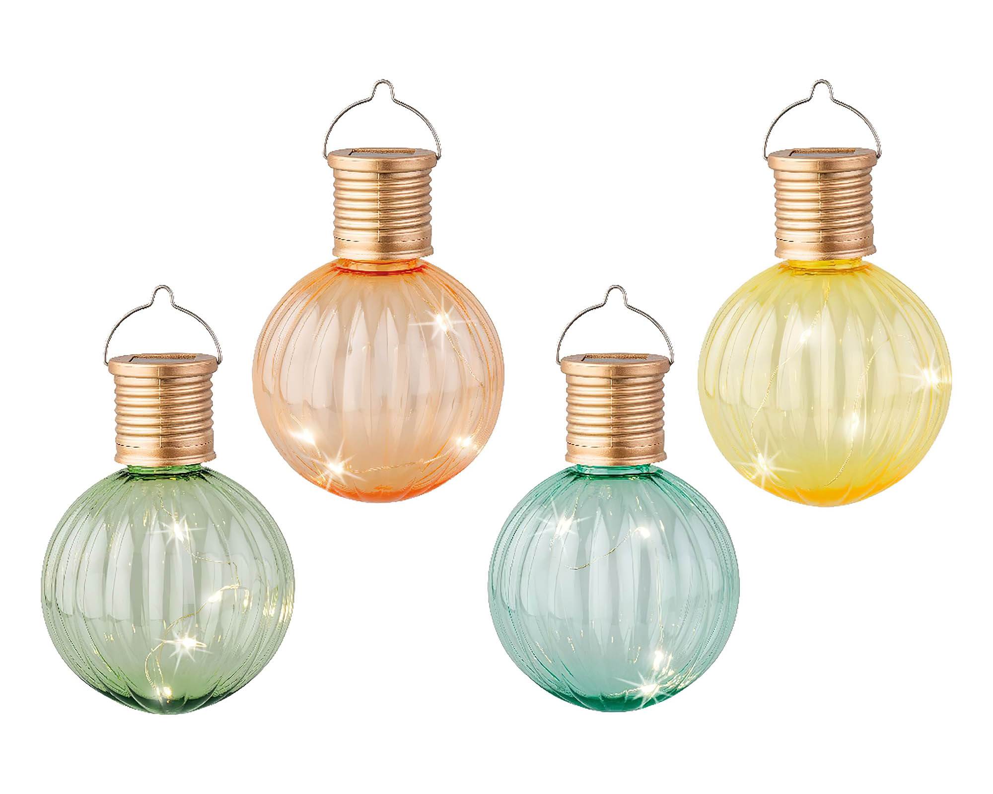 Lampada Appendibile da Esterno Assortito D8XH11CM in Metallo - Kaemingk