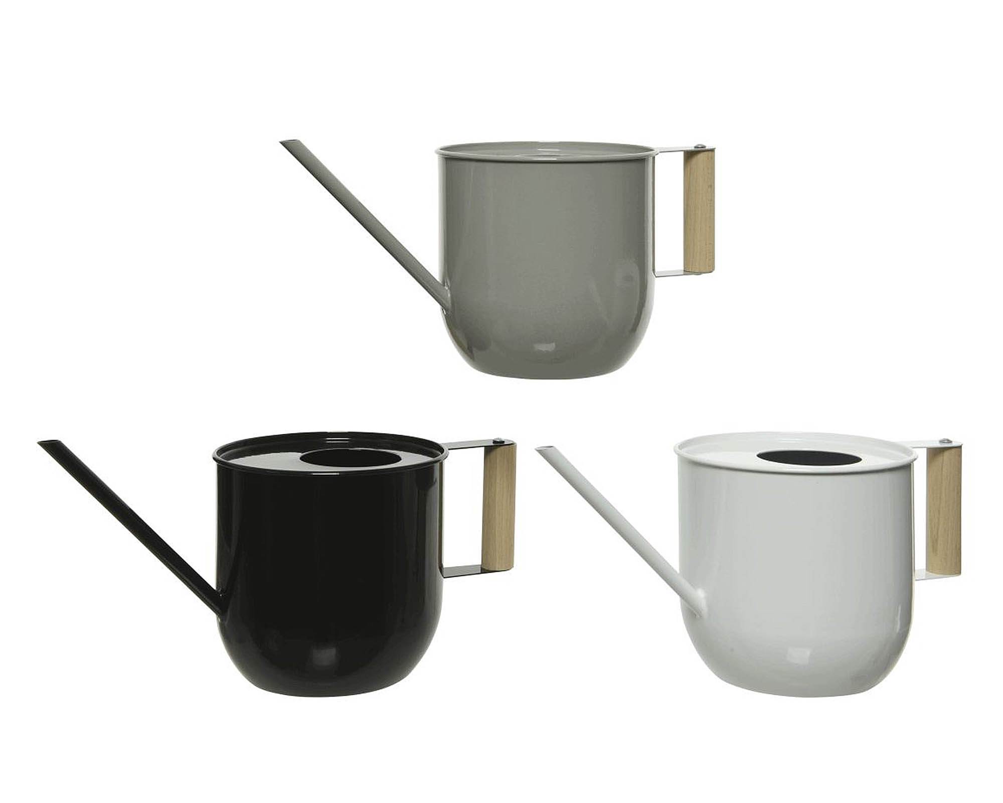 Annaffiatoio Smaltato Monocolor Assortito 33x14,5x13,5cm in Ferro - Kaemingk