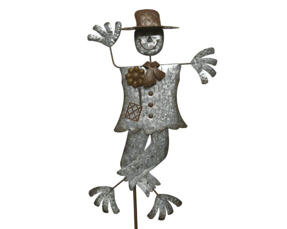 Decorazione Spaventapasseri Stilizzato in Ferro 44x121cm in Ferro – Kaemingk