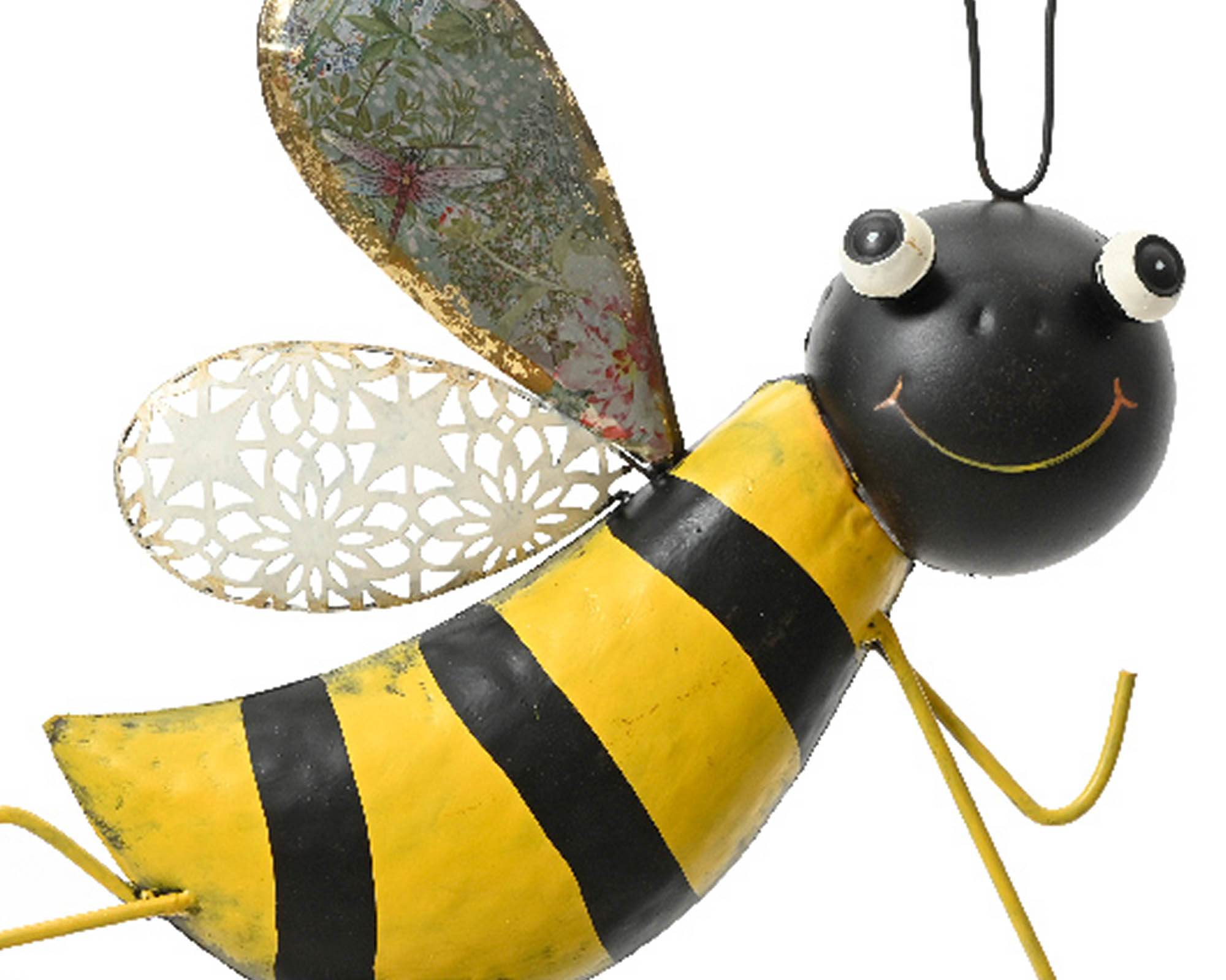 Decorazione da Giardino Ape Welcome in Ferro - Kaemingk - immagine 2