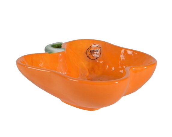 Ciotola Peperone Arancione 11x10x4cm in Dolomite – Kaemingk