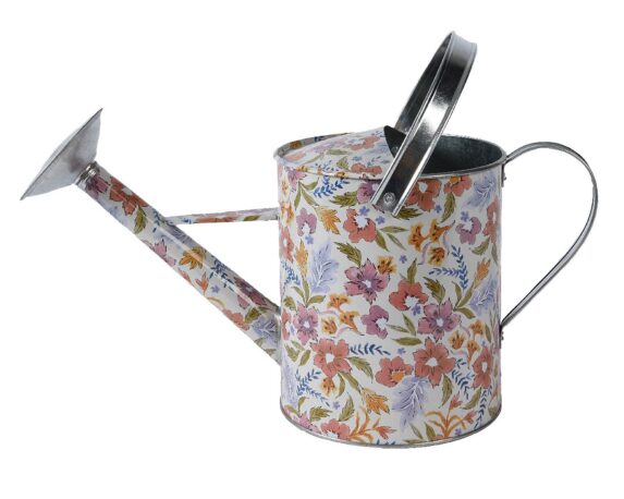 Annaffiatoio Stampa Floreale 5L in Ferro – Kaemingk