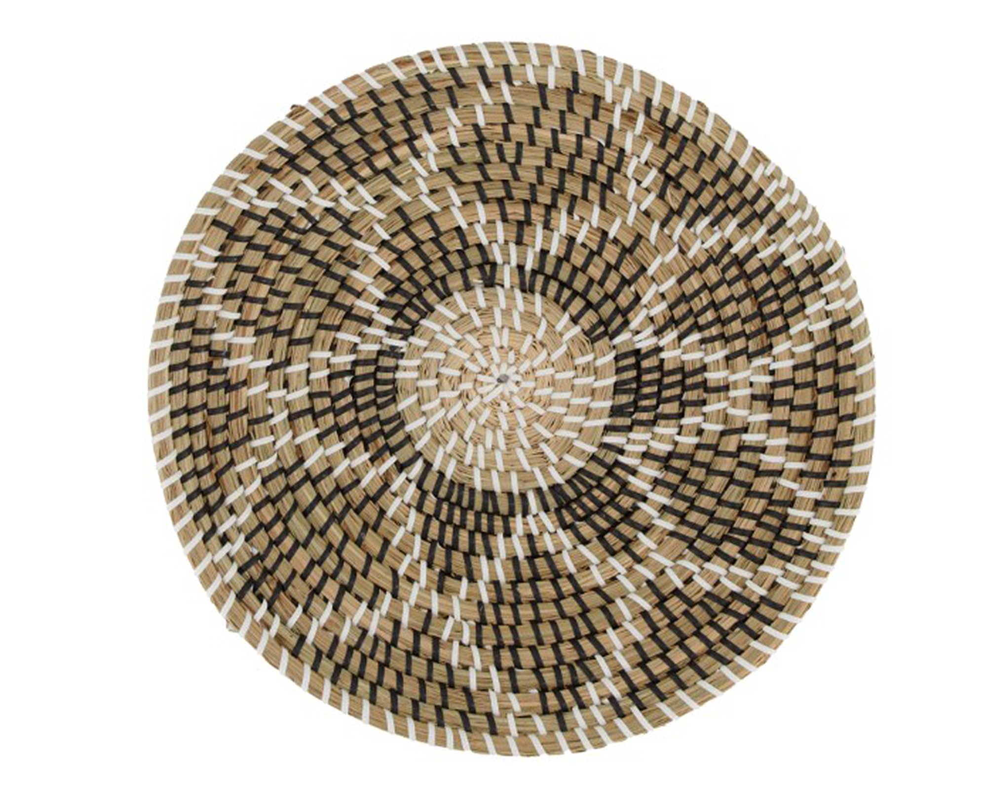 Decorazione Parete Naturale e Marrone D33x5cm in Fibra Naturale - Dijk