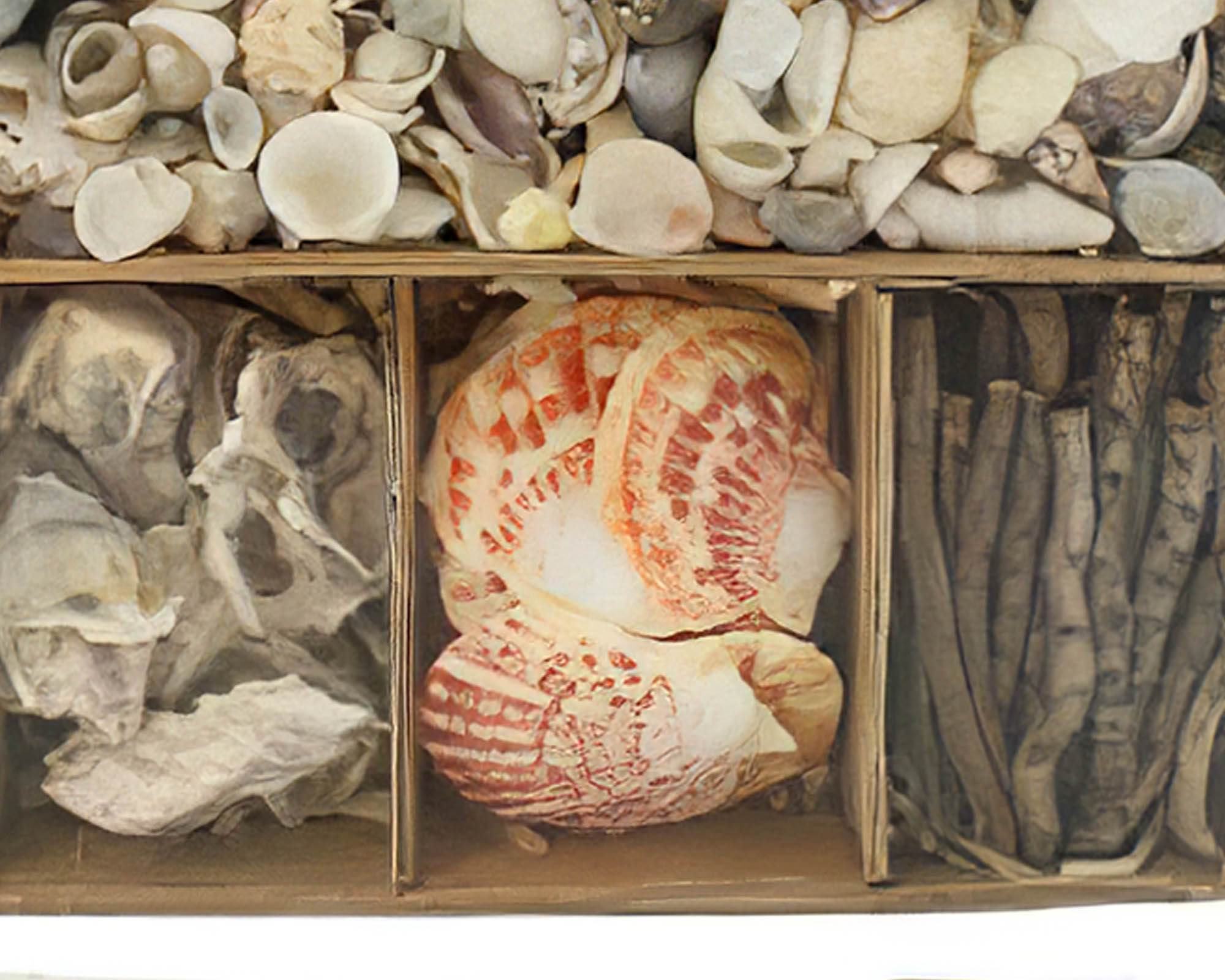 Box Conchiglie Decorative Assortito 19x18x8cm - Dijk - immagine 2