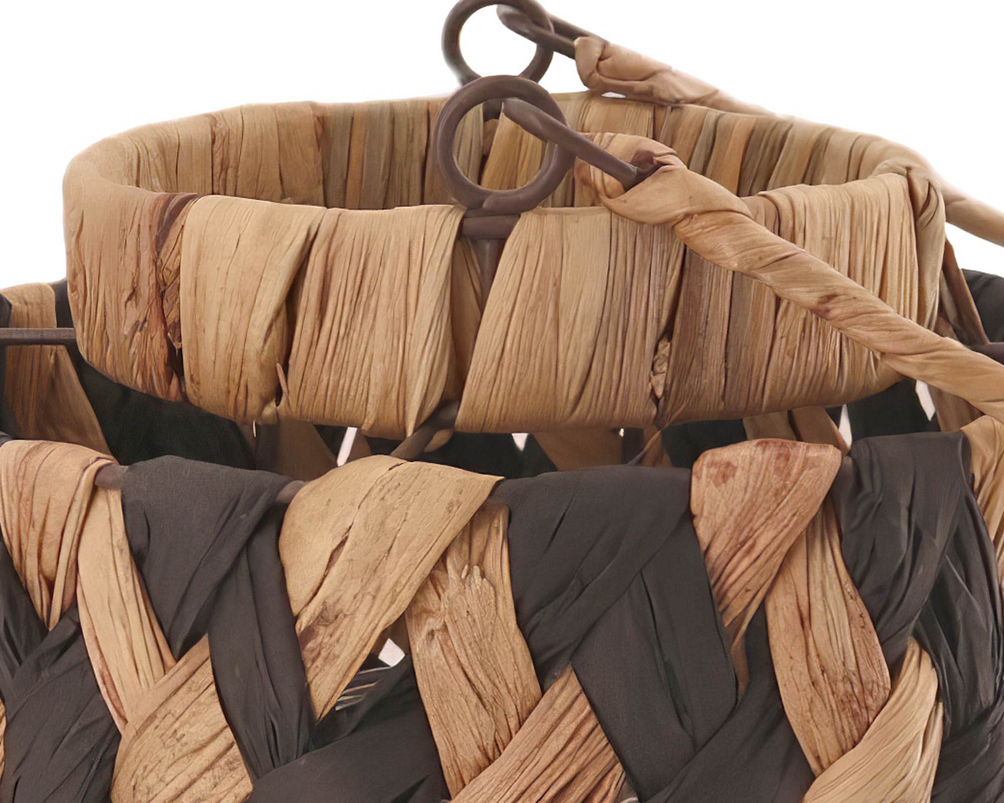 Lanterna Naturale e Nero D18x19,5cm in Giacinto Acqua e Vetro - Dijk - immagine 2