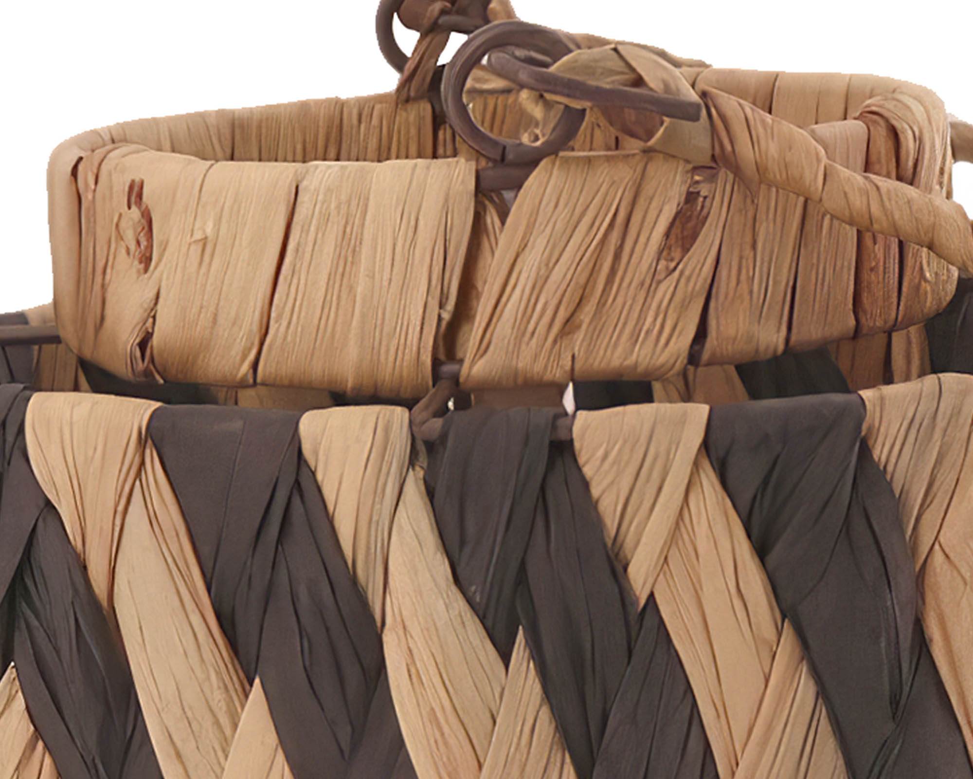 Lanterna Naturale e Nero D18x24cm in Giacinto Acqua e Vetro - Dijk - immagine 2