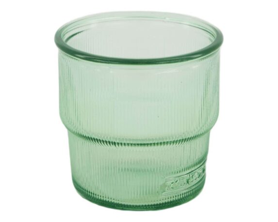 Bicchiere Acqua Verde D9x9cm In Vetro Riciclato – Dijk